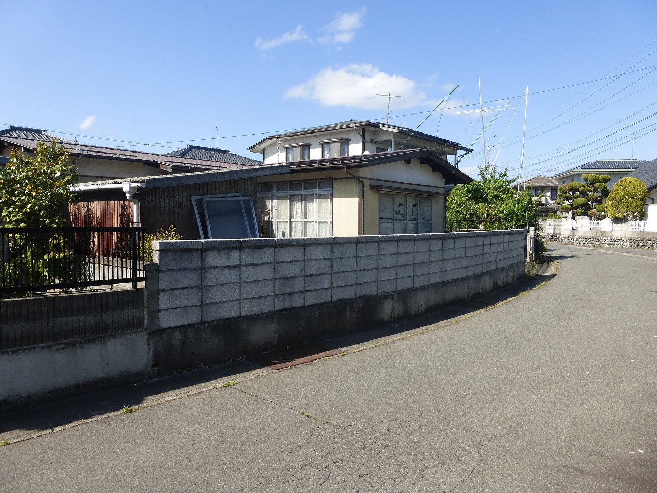 新規物件情報！！　長野市川中島町御厨　南・北両方向道路の土地