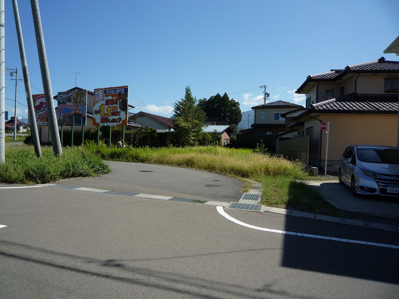 新規物件情報！！　須坂長野東IC近くの土地（資材置き場）（賃貸）